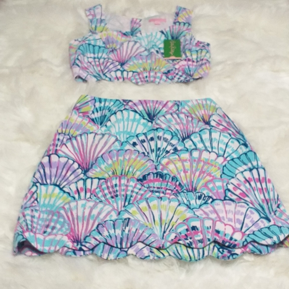 Lilly Pulitzer Dresses & Skirts - Lilly Pulitzer Skirt Set Size 0 NWT